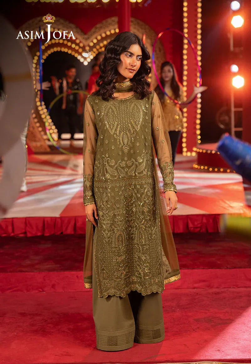 Asim Jofa | Festive Collection 25 | AJLLF-14 - Aqsa Fabrics