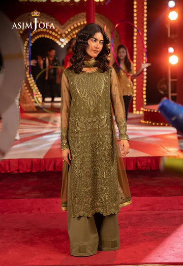 Asim Jofa | Festive Collection 25 | AJLLF-14 - Aqsa Fabrics