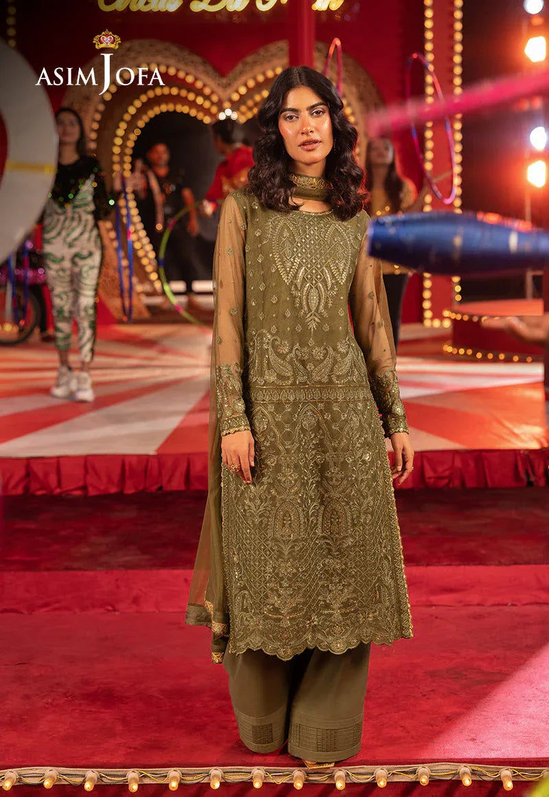Asim Jofa | Festive Collection 25 | AJLLF-14 - Aqsa Fabrics