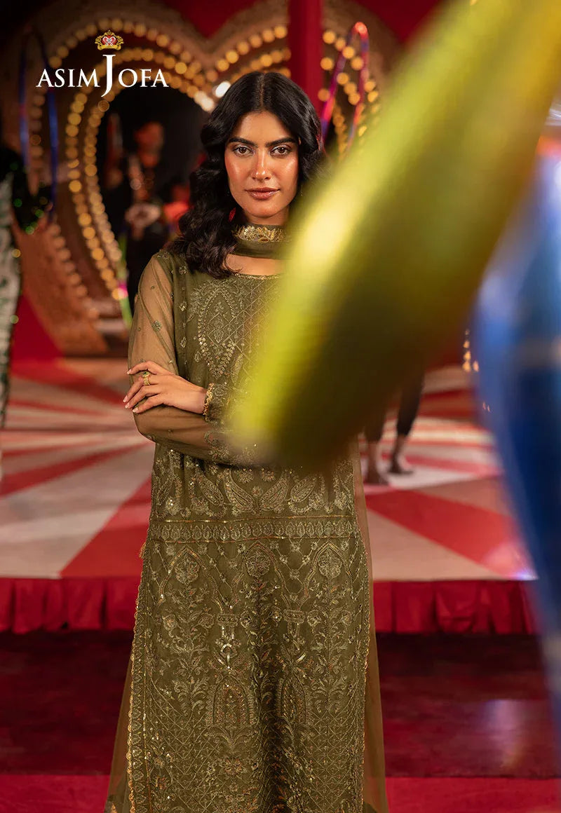 Asim Jofa | Festive Collection 25 | AJLLF-14 - Aqsa Fabrics