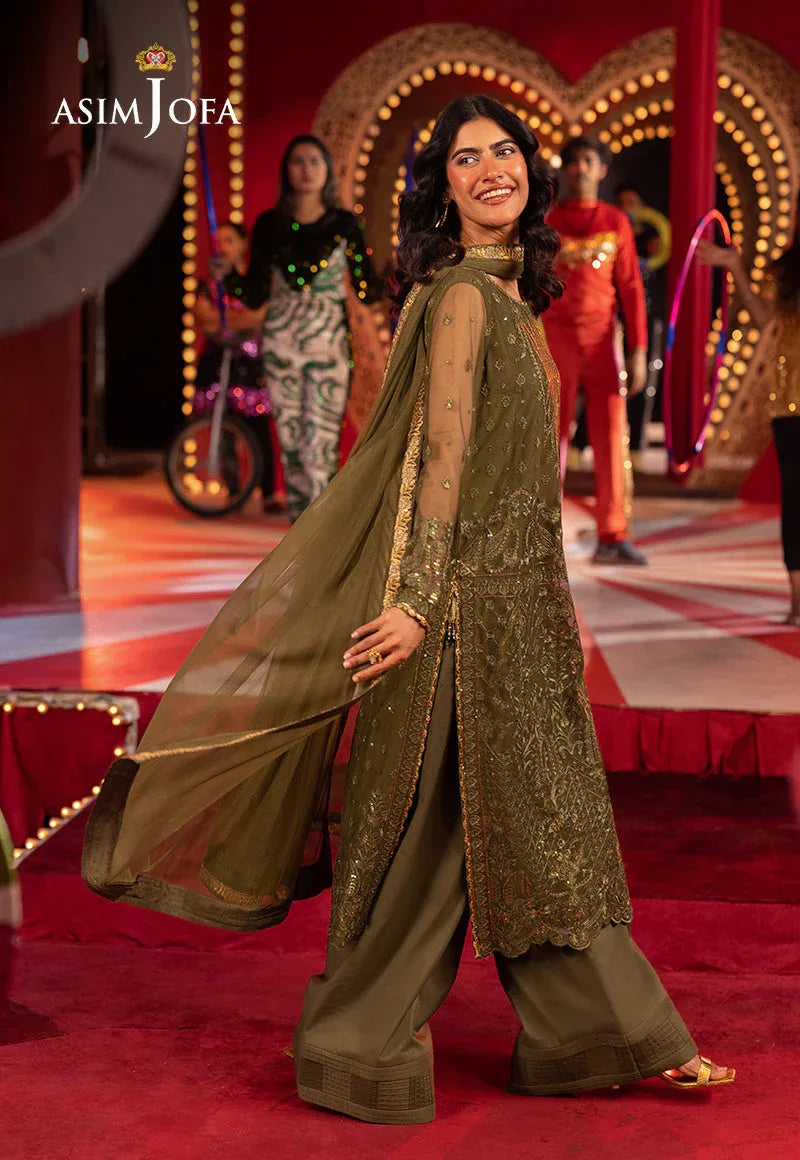 Asim Jofa | Festive Collection 25 | AJLLF-14 - Aqsa Fabrics