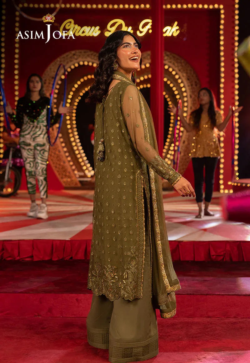 Asim Jofa | Festive Collection 25 | AJLLF-14 - Aqsa Fabrics