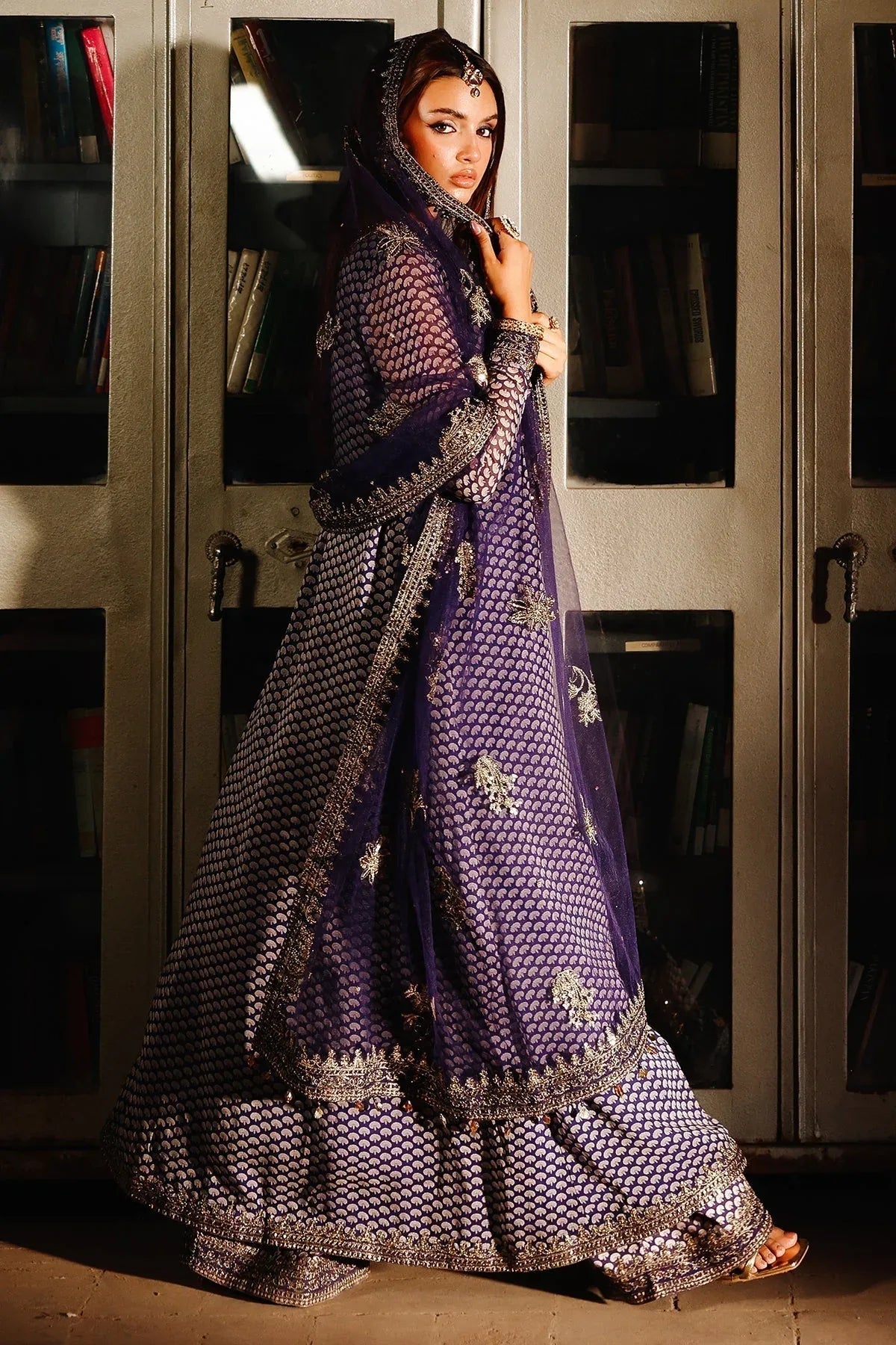 Charizma | Fumee Luxury Chiffon | CMA-5-135 - Aqsa Fabrics