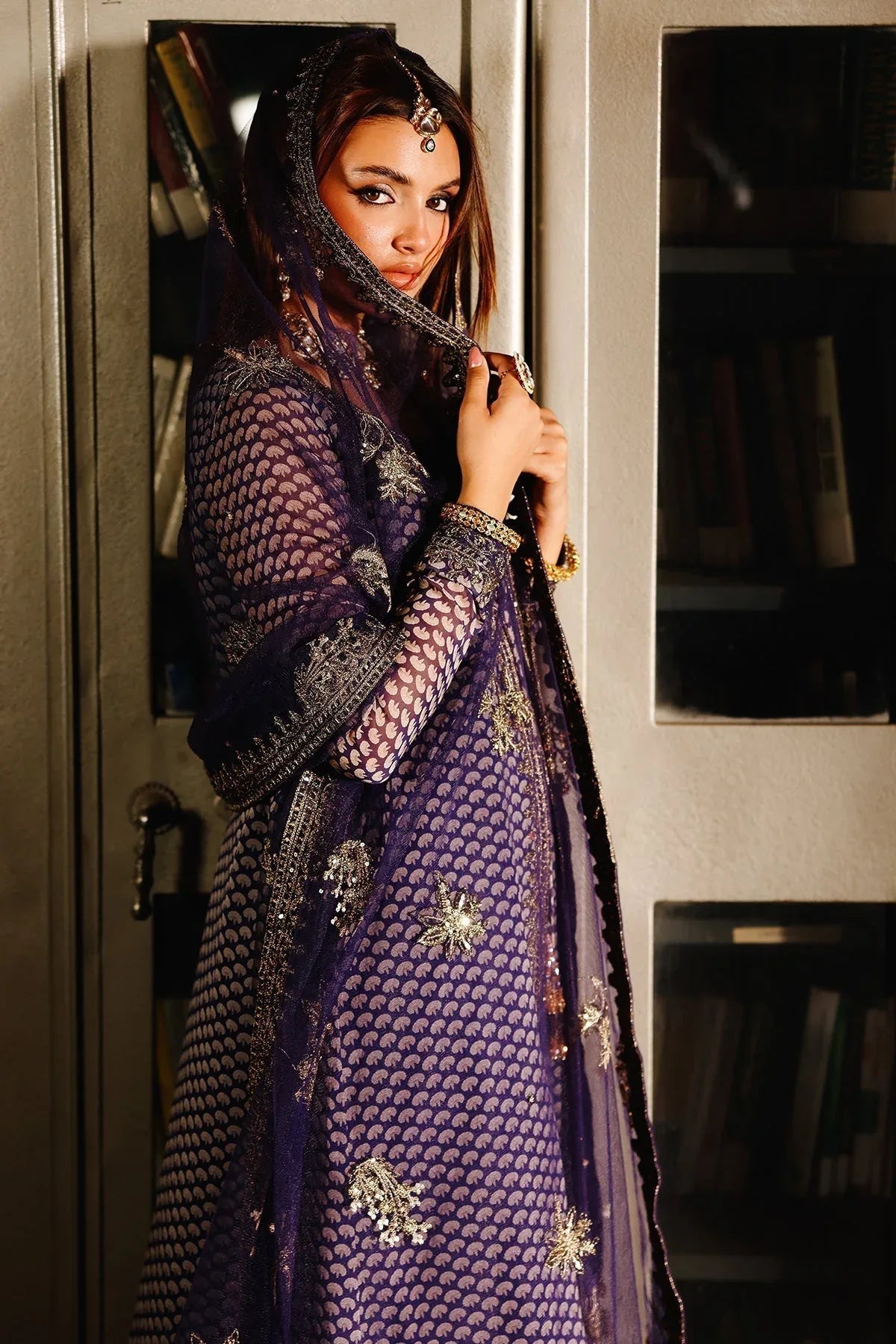 Charizma | Fumee Luxury Chiffon | CMA-5-135 - Aqsa Fabrics