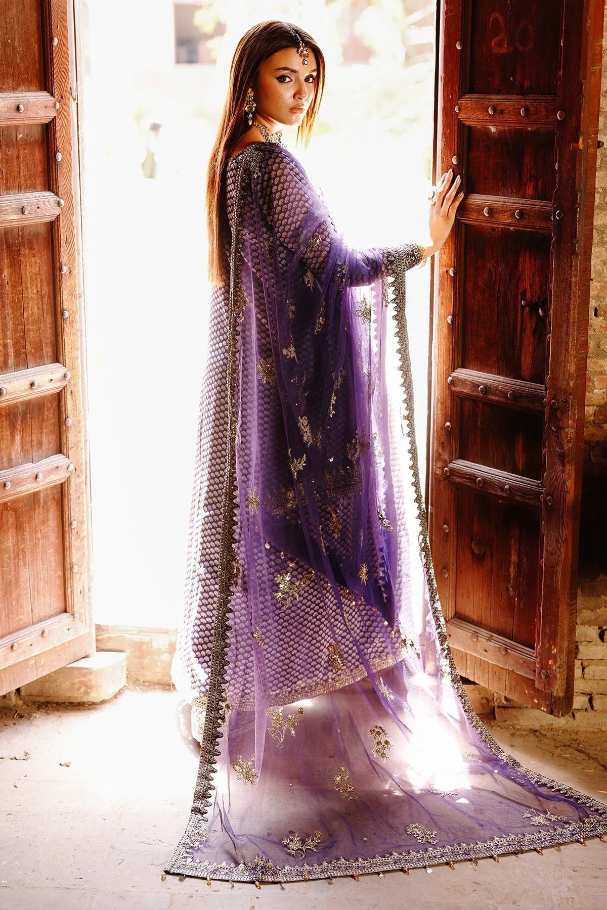 Charizma | Fumee Luxury Chiffon | CMA-5-135 - Aqsa Fabrics