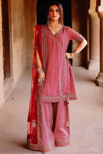 Charizma | Fumee Luxury Chiffon |CMA-5-134A - Aqsa Fabrics