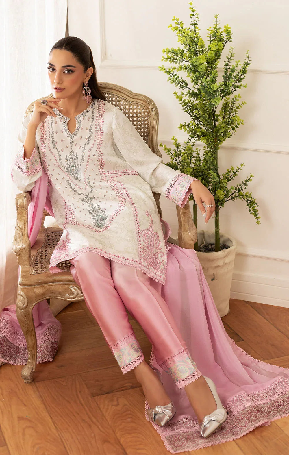 Maya | Eloura Silk Pret 25 | AURI - Aqsa Fabrics