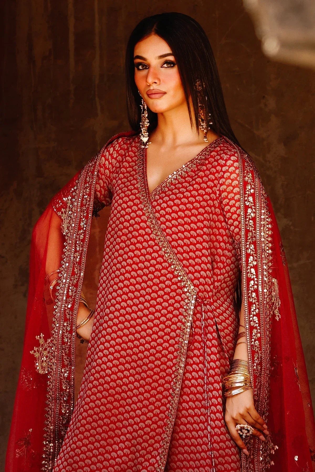 Charizma | Fumee Luxury Chiffon |CMA-5-134A - Aqsa Fabrics