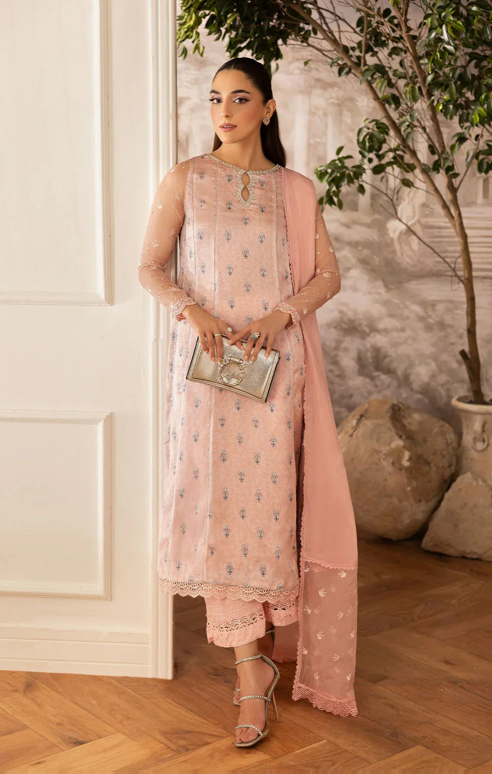 Maya | Eloura Silk Pret 25 | LUNARA - Aqsa Fabrics