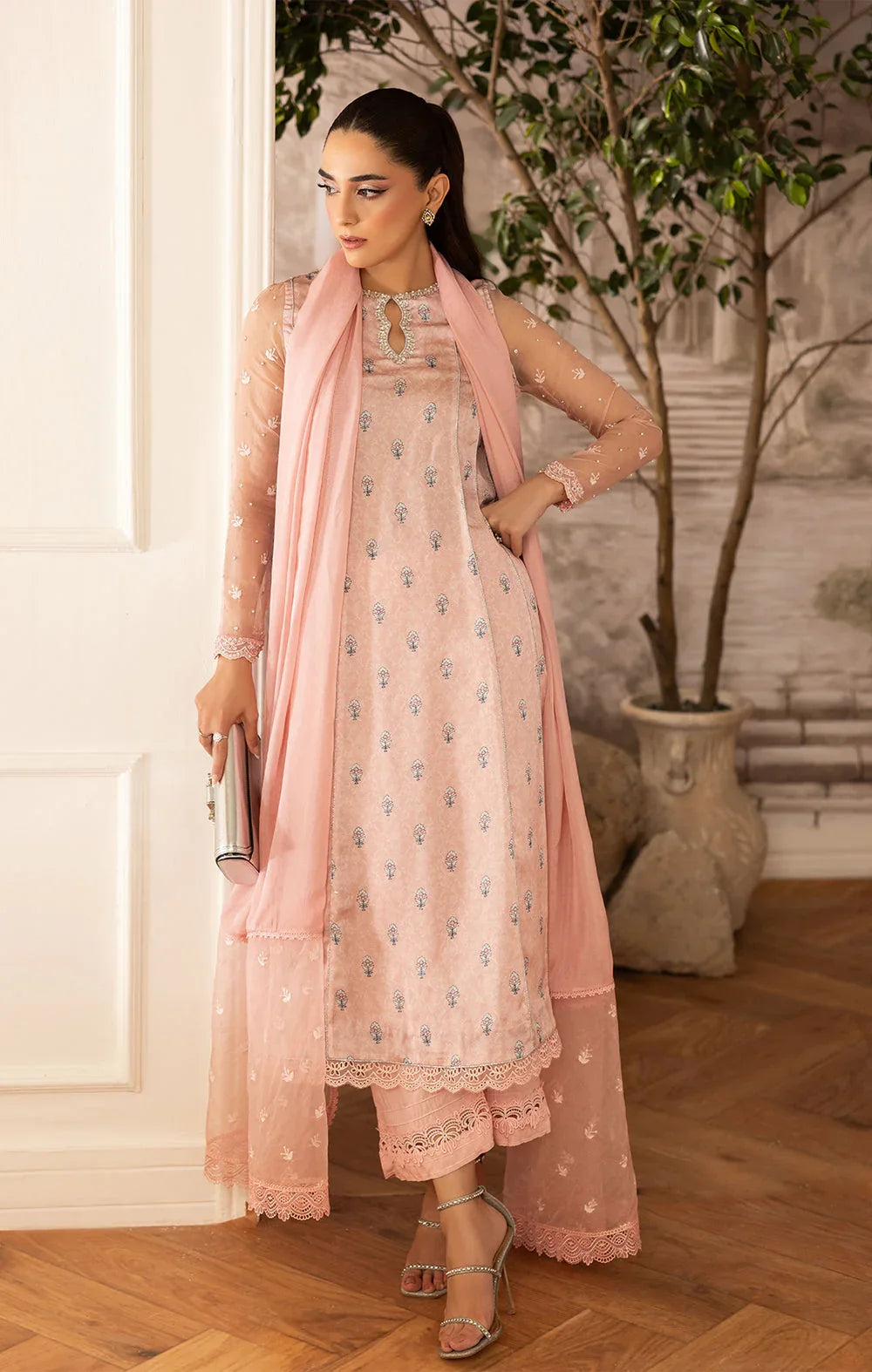 Maya | Eloura Silk Pret 25 | LUNARA - Aqsa Fabrics