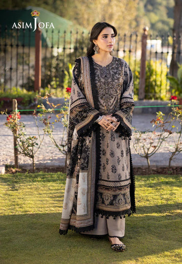 Asim Jofa | Winter Collection 24 | AJUW-08 - Aqsa Fabrics