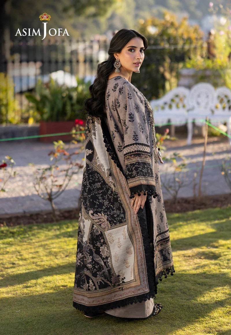Asim Jofa | Winter Collection 24 | AJUW-08 - Aqsa Fabrics