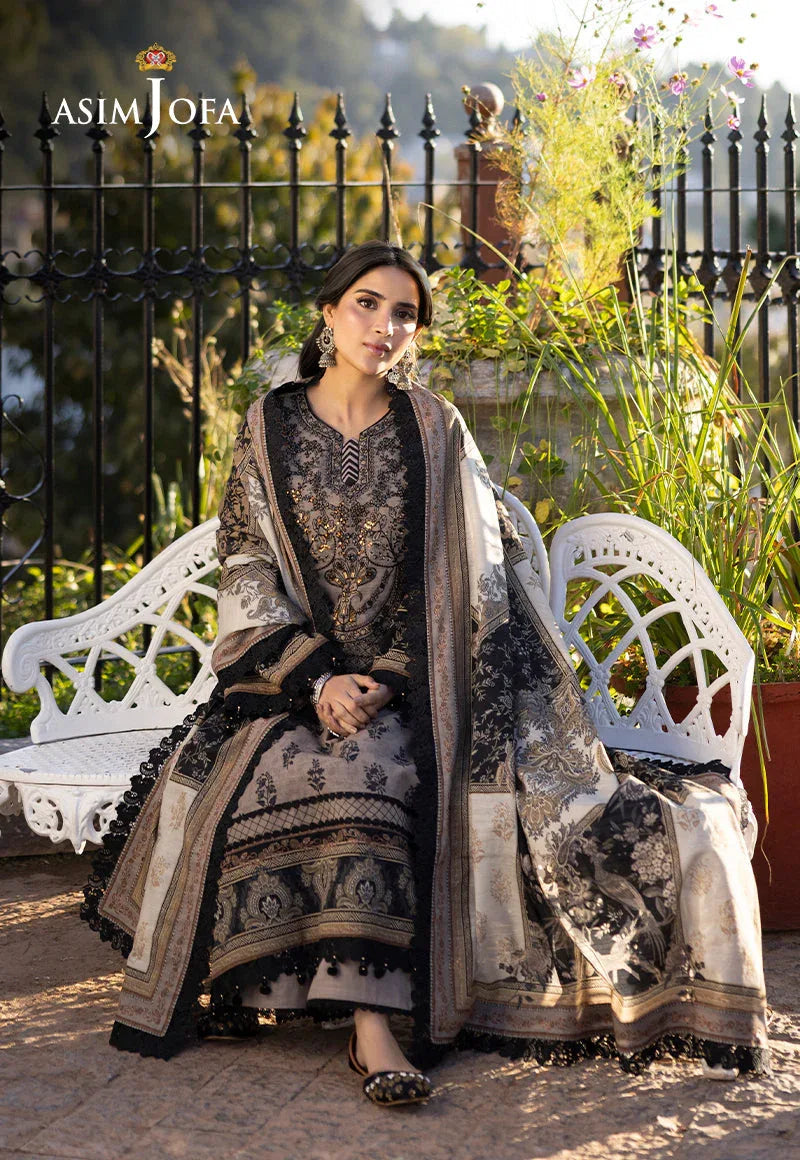 Asim Jofa | Winter Collection 24 | AJUW-08 - Aqsa Fabrics