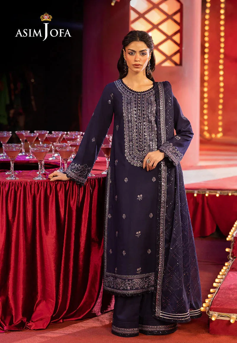Asim Jofa | Luxury Festive Rejoice | AJLFF-03 - Aqsa Fabrics