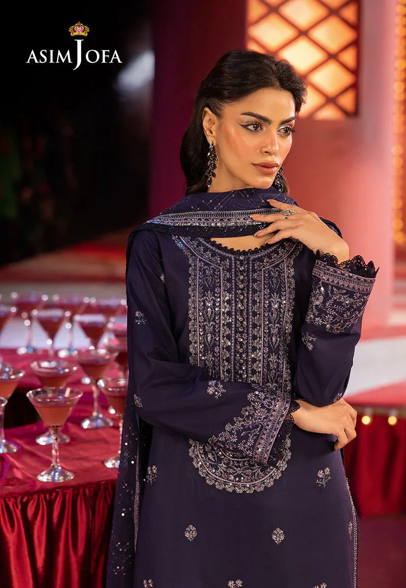 Asim Jofa | Luxury Festive Rejoice | AJLFF-03 - Aqsa Fabrics