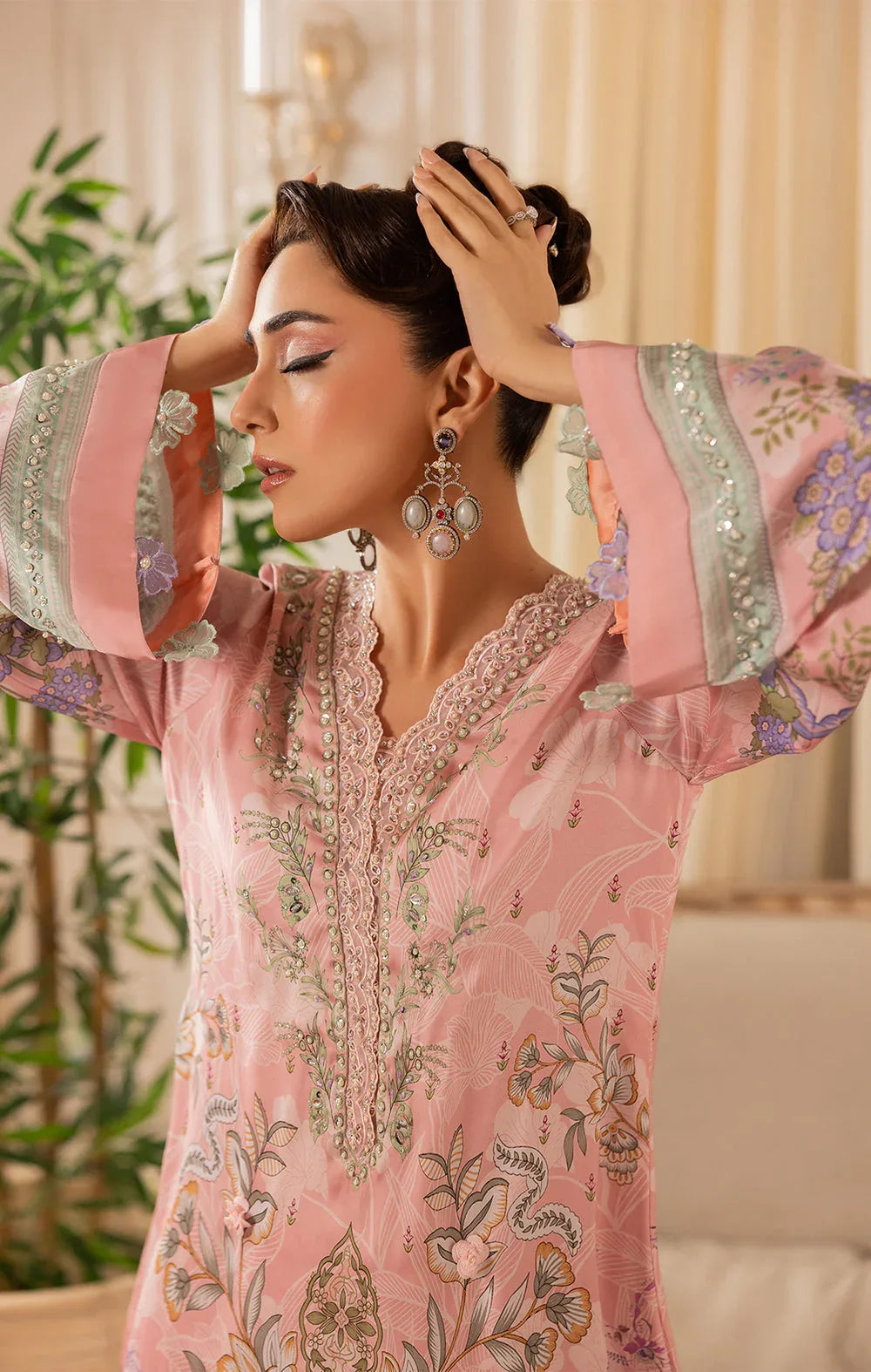 Maya | Eloura Silk Pret 25 | OLEA - Aqsa Fabrics