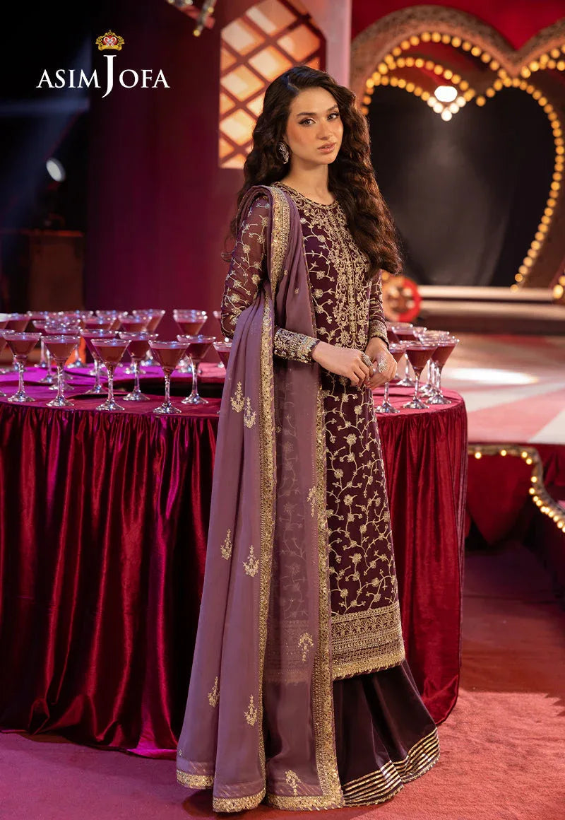 Asim Jofa | Festive Collection 25 | AJLLF-11 - Aqsa Fabrics