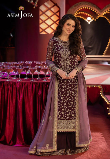 Asim Jofa | Festive Collection 25 | AJLLF-11 - Aqsa Fabrics