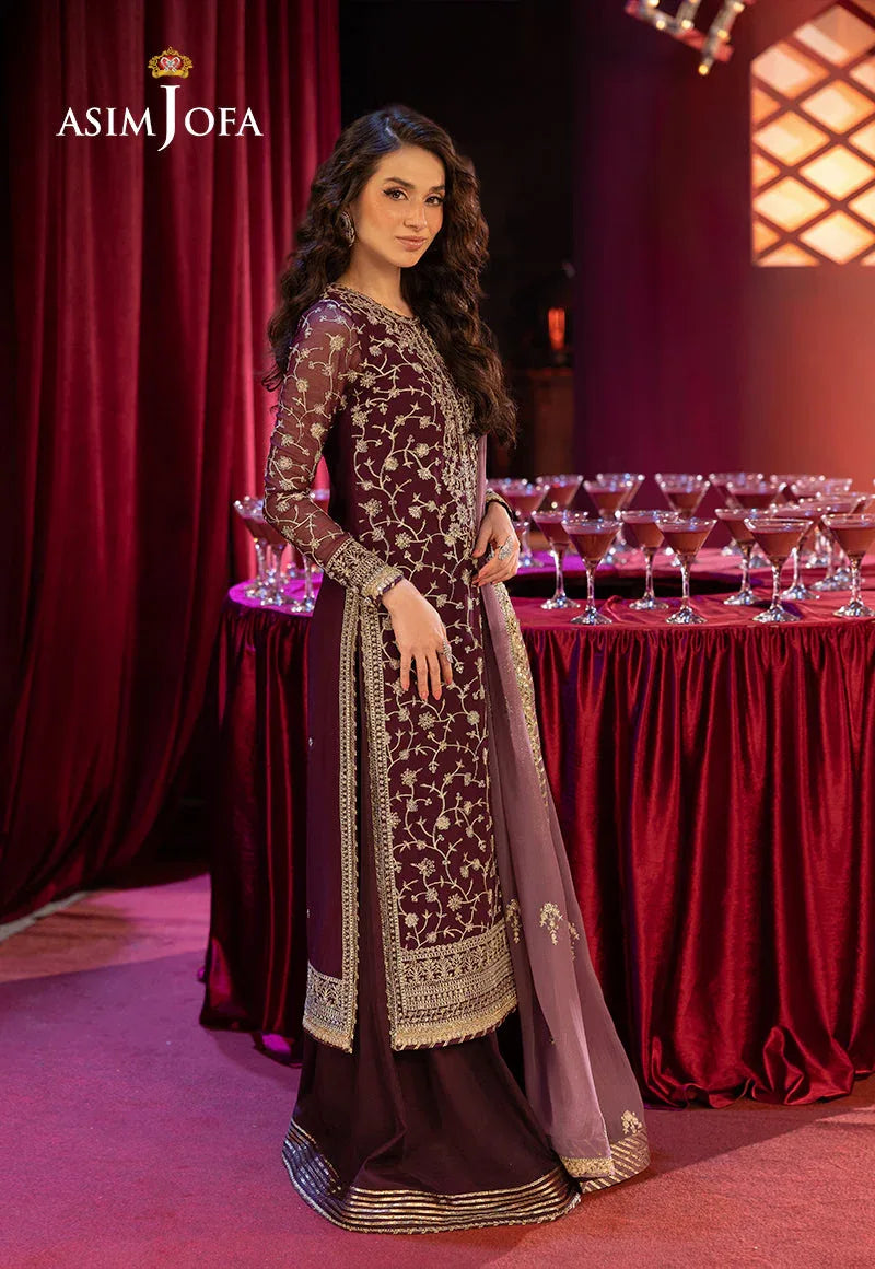 Asim Jofa | Festive Collection 25 | AJLLF-11 - Aqsa Fabrics