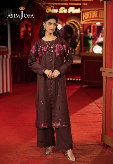 Asim Jofa | Festive Collection 25 | AJLLF-10 - Aqsa Fabrics