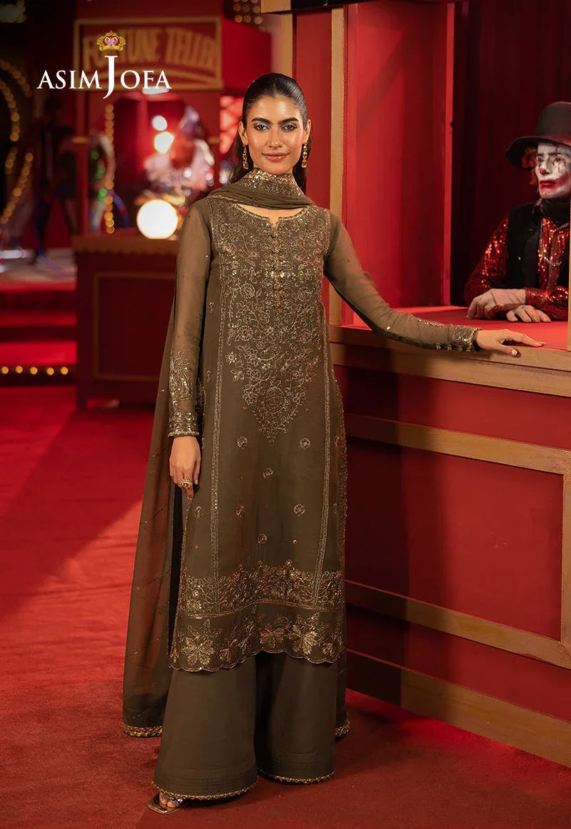 Asim Jofa | Festive Collection 25 | AJLLF-07 - Aqsa Fabrics