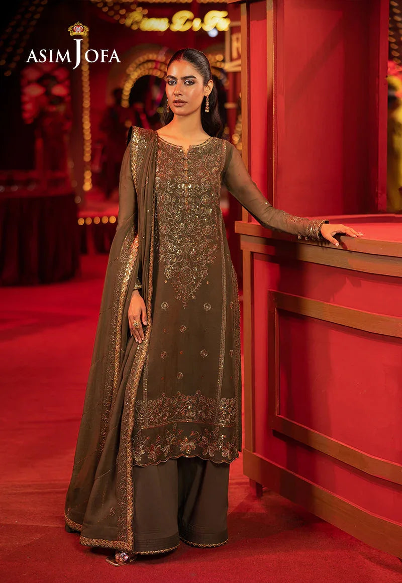 Asim Jofa | Festive Collection 25 | AJLLF-07 - Aqsa Fabrics