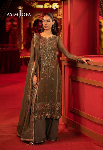 Asim Jofa | Festive Collection 25 | AJLLF-07 - Aqsa Fabrics