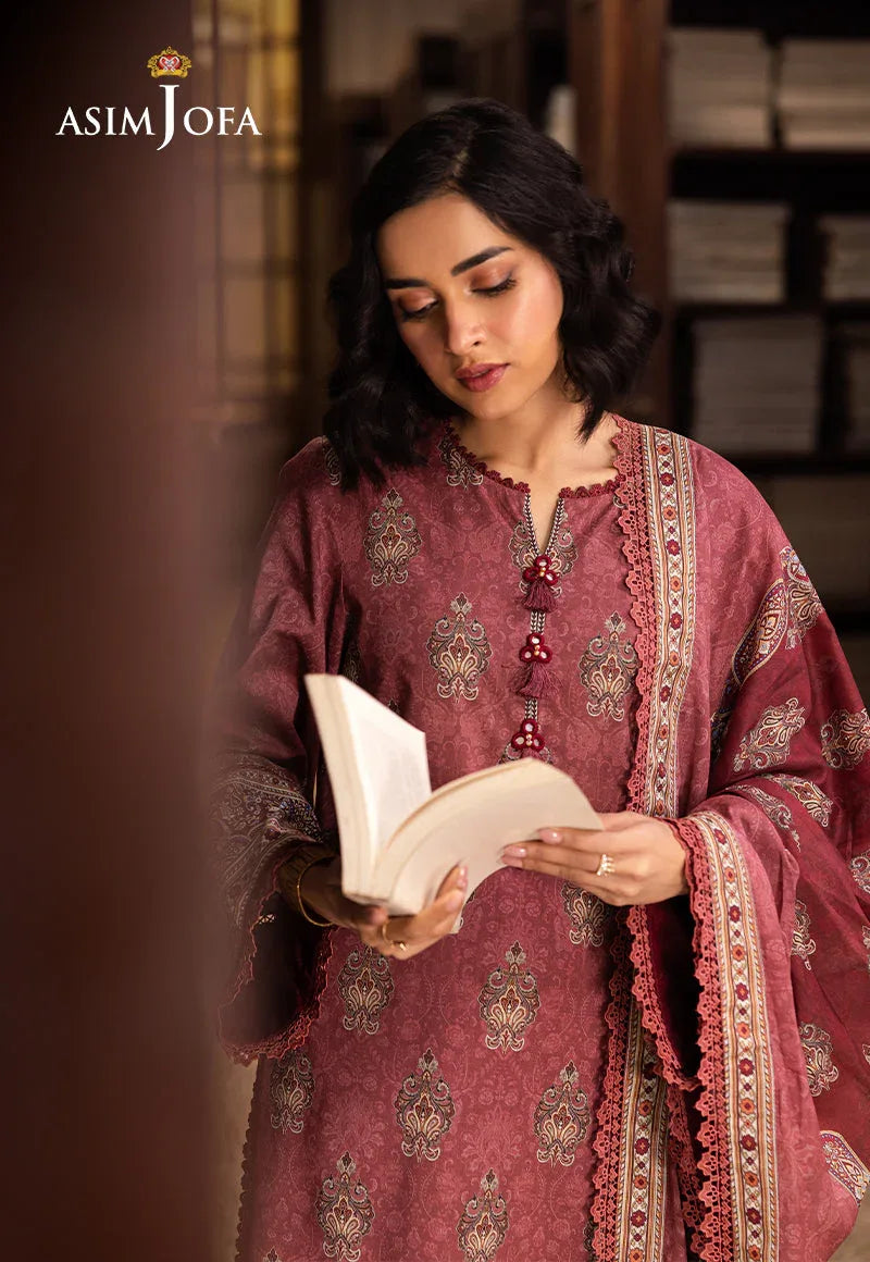 Asim Jofa | Prints Drop 2 | AJUBJ-43 - Aqsa Fabrics