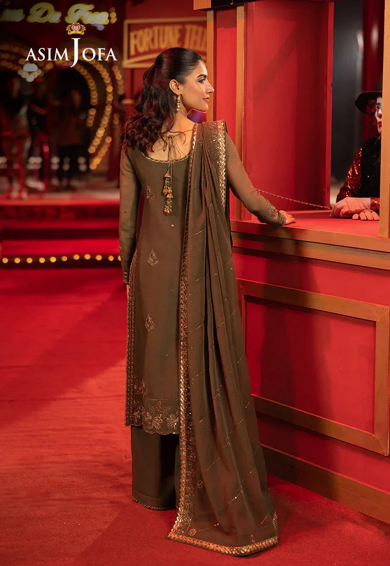 Asim Jofa | Festive Collection 25 | AJLLF-07 - Aqsa Fabrics