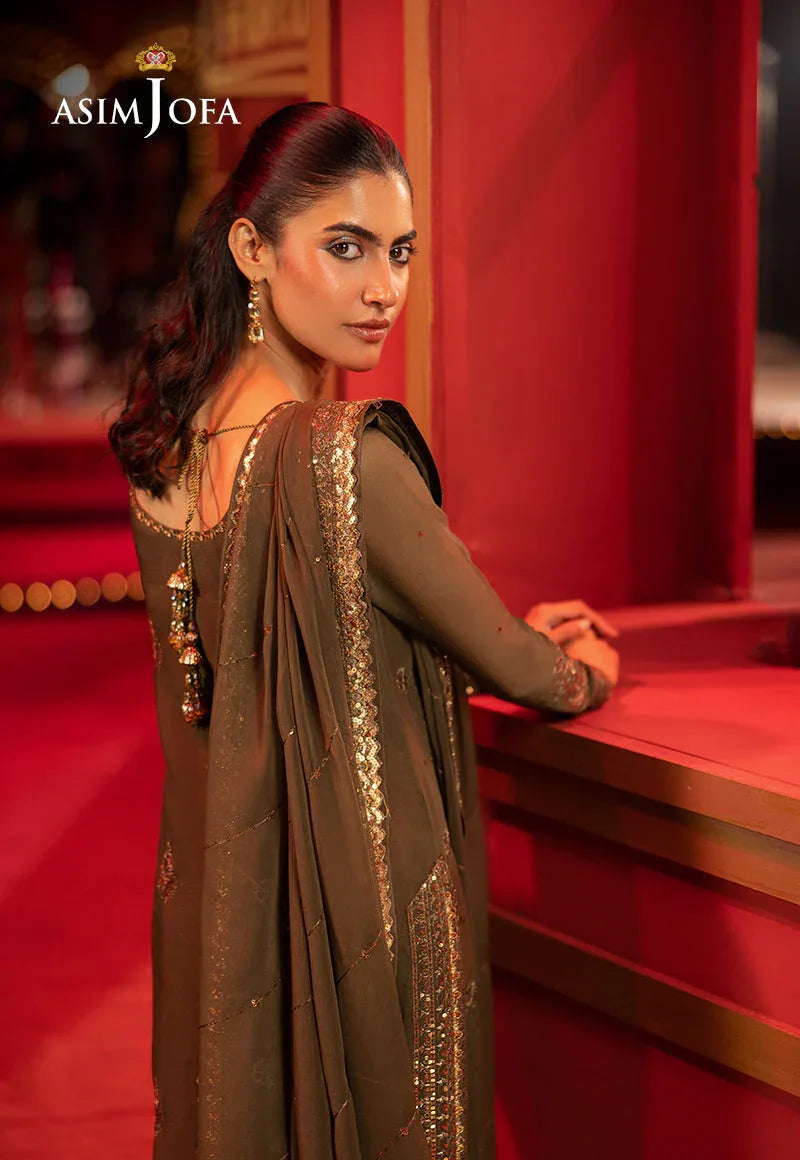 Asim Jofa | Festive Collection 25 | AJLLF-07 - Aqsa Fabrics