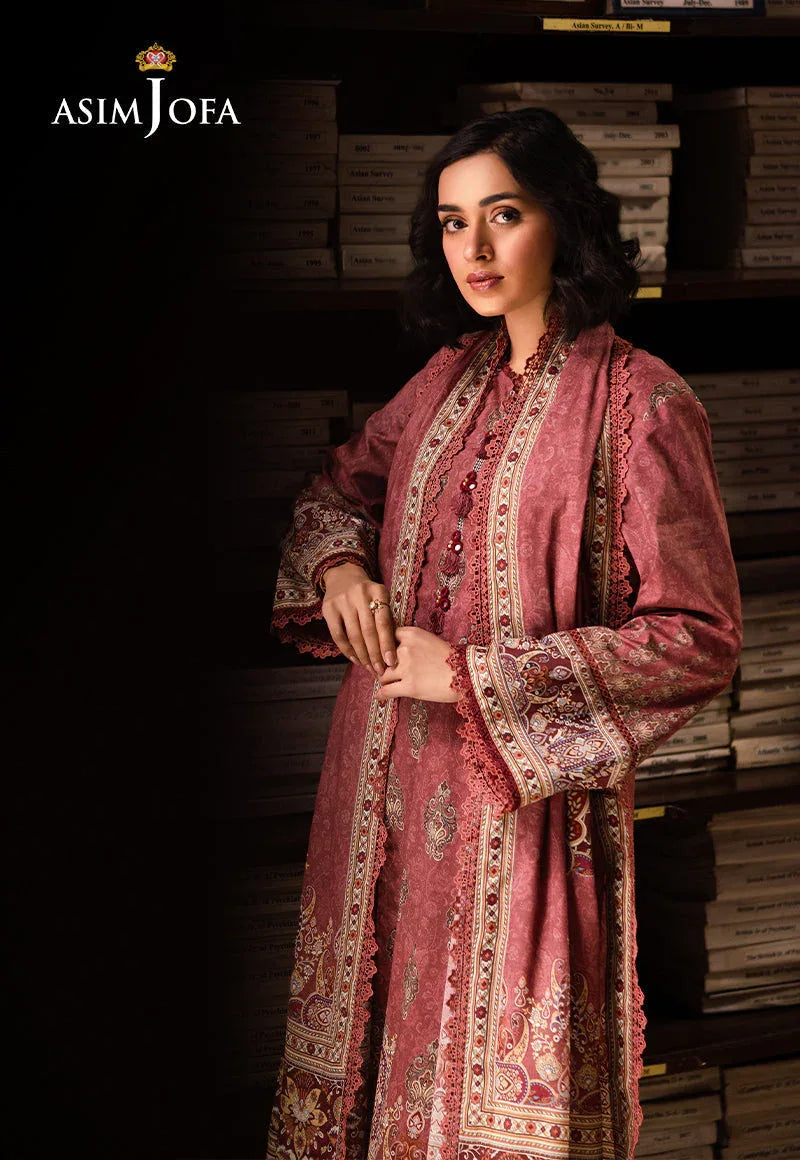 Asim Jofa | Prints Drop 2 | AJUBJ-43 - Aqsa Fabrics