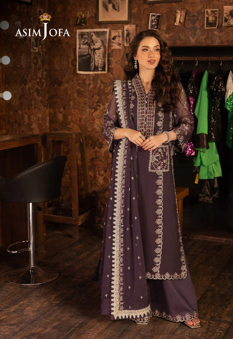 Asim Jofa | Festive Collection 25 | AJLLF-05 - Aqsa Fabrics