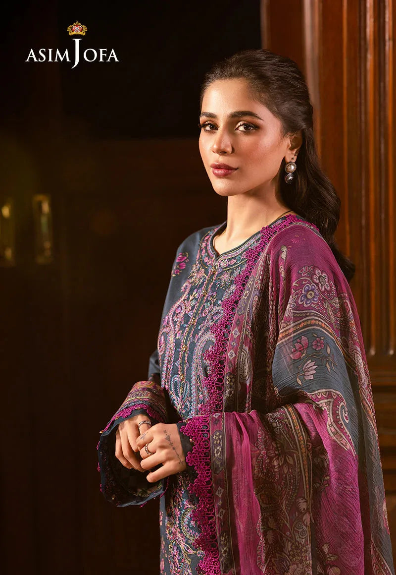 Asim Jofa | Prints Drop 2 | AJUBJ-05 - Aqsa Fabrics