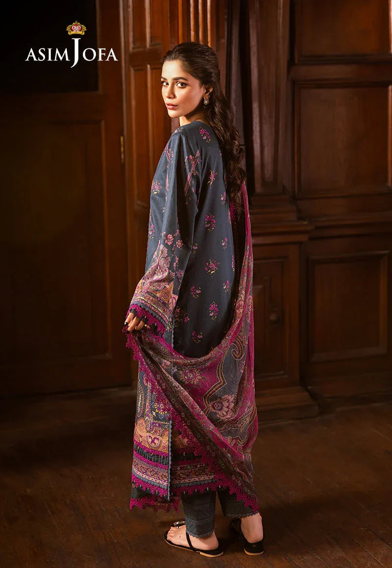 Asim Jofa | Prints Drop 2 | AJUBJ-05 - Aqsa Fabrics