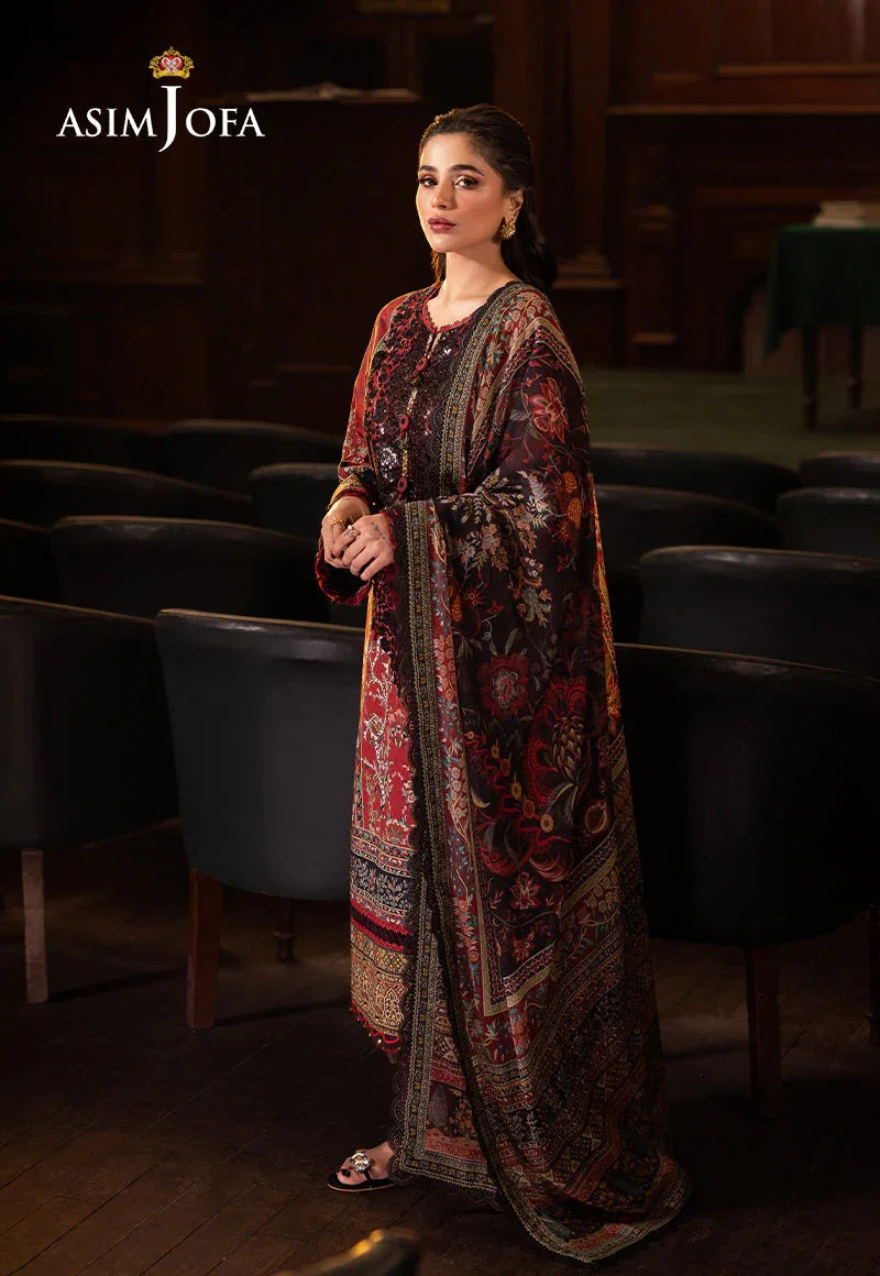 Asim Jofa | Prints Drop 2 | AJUBJ-09 - Aqsa Fabrics