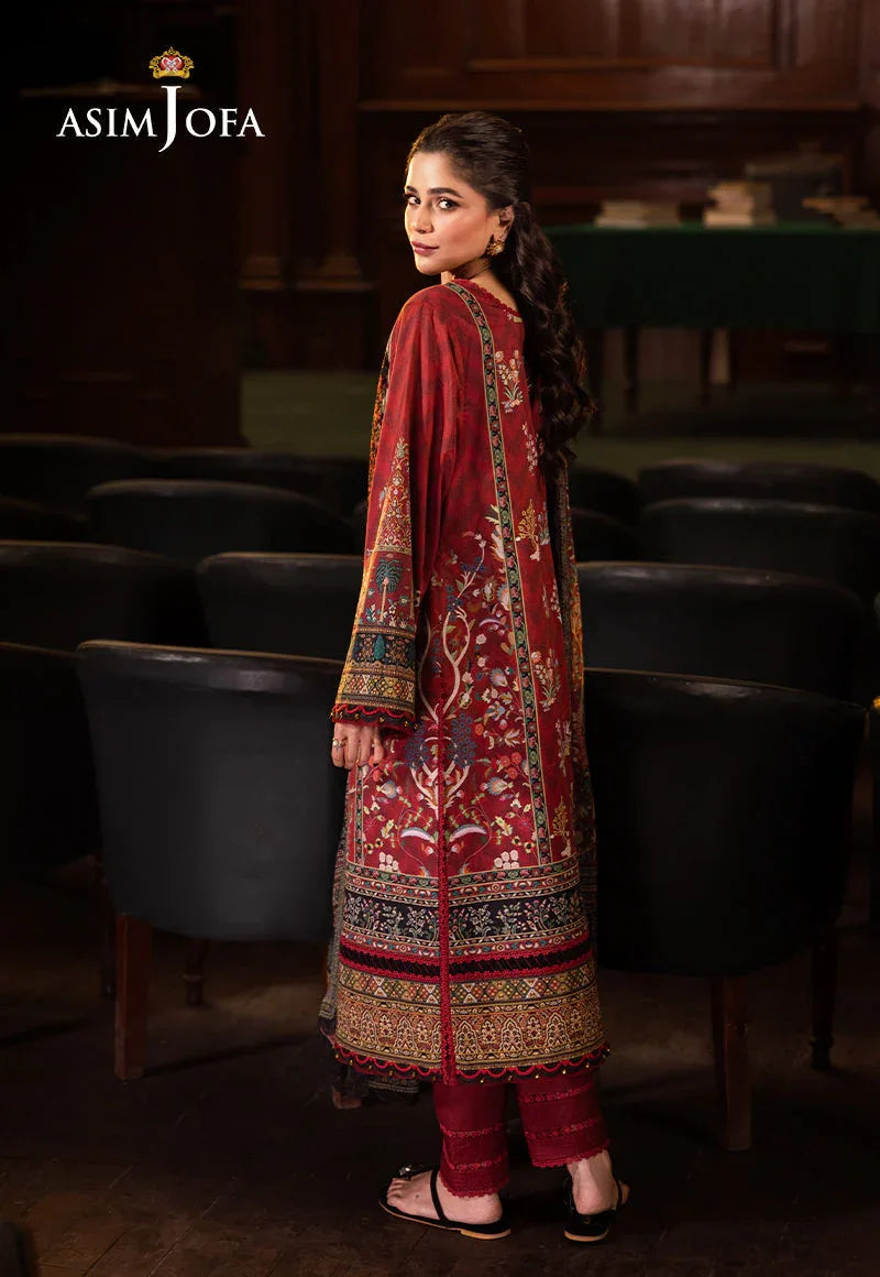 Asim Jofa | Prints Drop 2 | AJUBJ-09 - Aqsa Fabrics