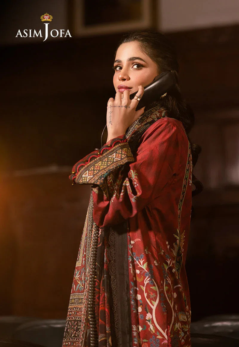 Asim Jofa | Prints Drop 2 | AJUBJ-09 - Aqsa Fabrics