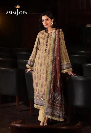 Asim Jofa | Prints Drop 2 | AJUBJ-47 - Aqsa Fabrics