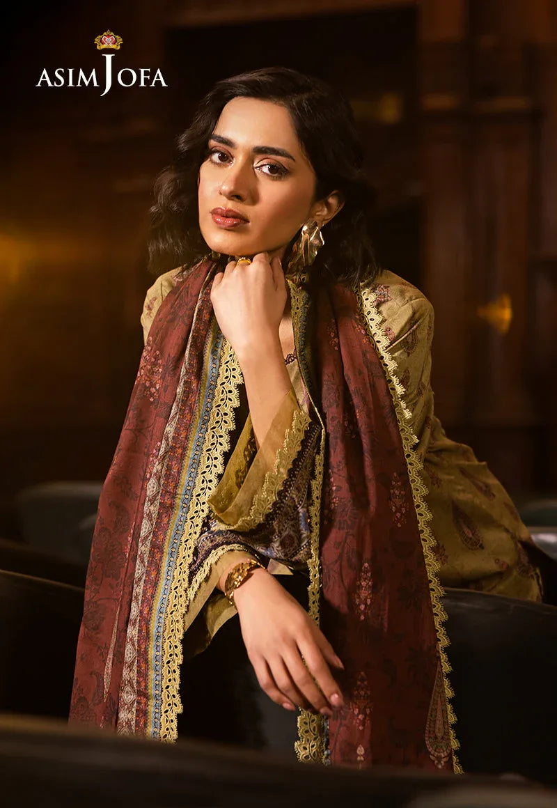 Asim Jofa | Prints Drop 2 | AJUBJ-47 - Aqsa Fabrics
