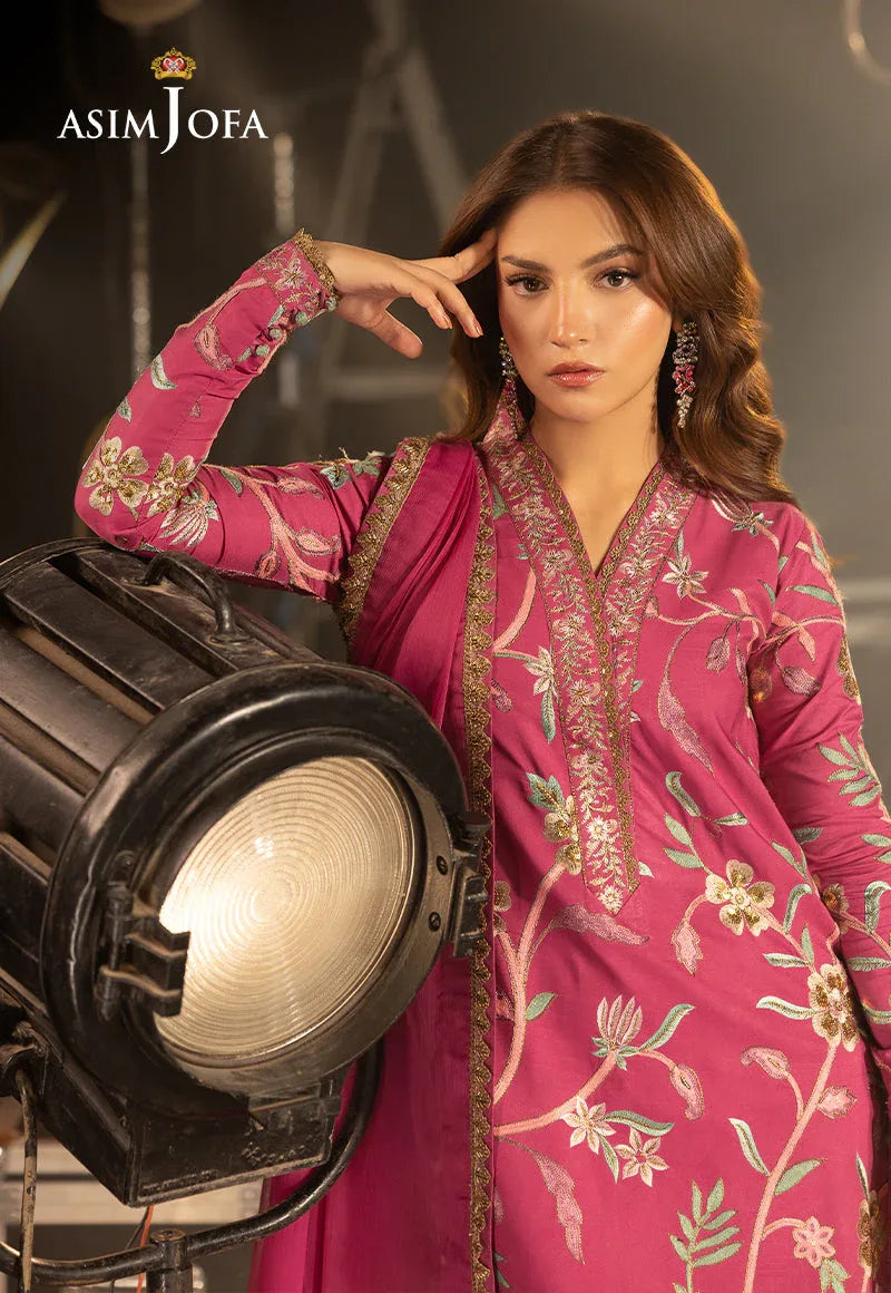 Asim Jofa | Festive Collection 25 | AJLLF-15 - Aqsa Fabrics