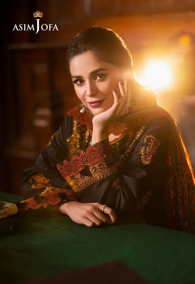 Asim Jofa | Prints Drop 2 | AJUBJ-12 - Aqsa Fabrics