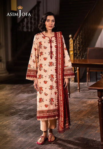 Asim Jofa | Prints Drop 2 | AJUBJ-54 - Aqsa Fabrics