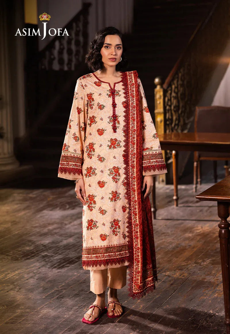 Asim Jofa | Prints Drop 2 | AJUBJ-54 - Aqsa Fabrics