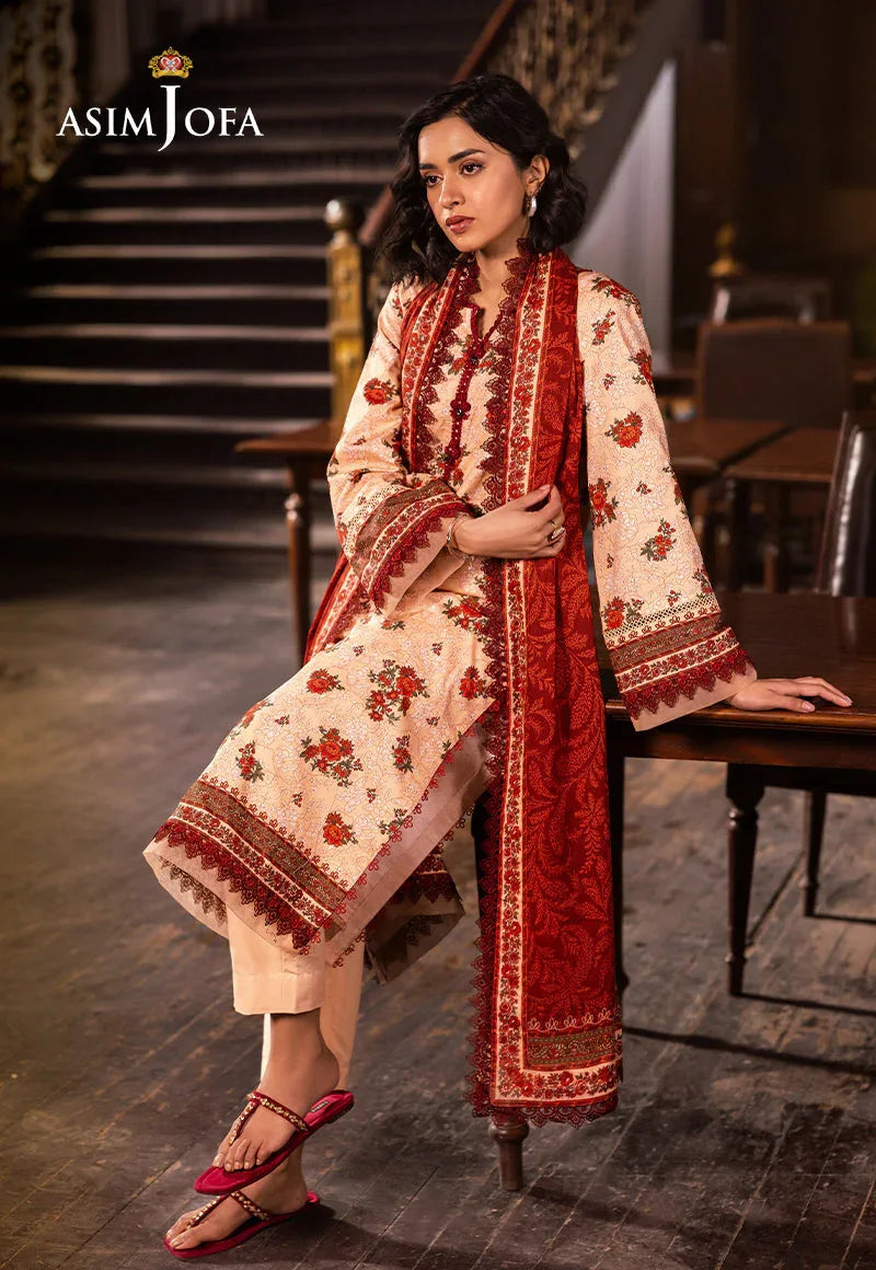 Asim Jofa | Prints Drop 2 | AJUBJ-54 - Aqsa Fabrics