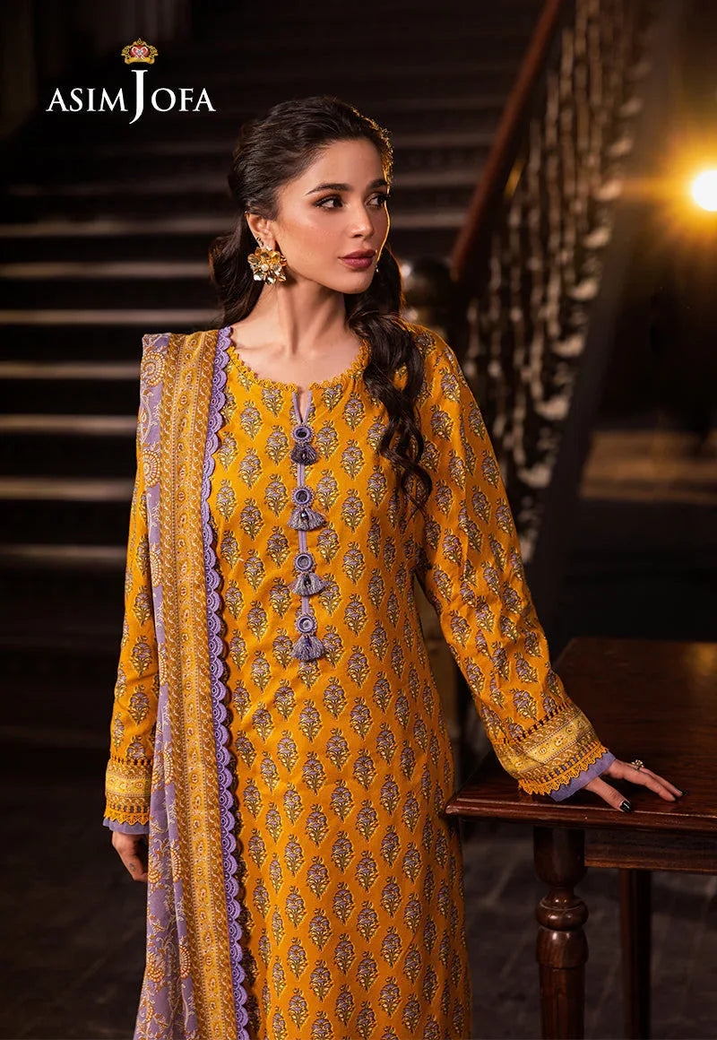 Asim Jofa | Prints Drop 2 | AJUBJ-53 - Aqsa Fabrics
