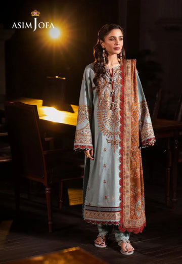 Asim Jofa | Prints Drop 2 | AJUBJ-11 - Aqsa Fabrics