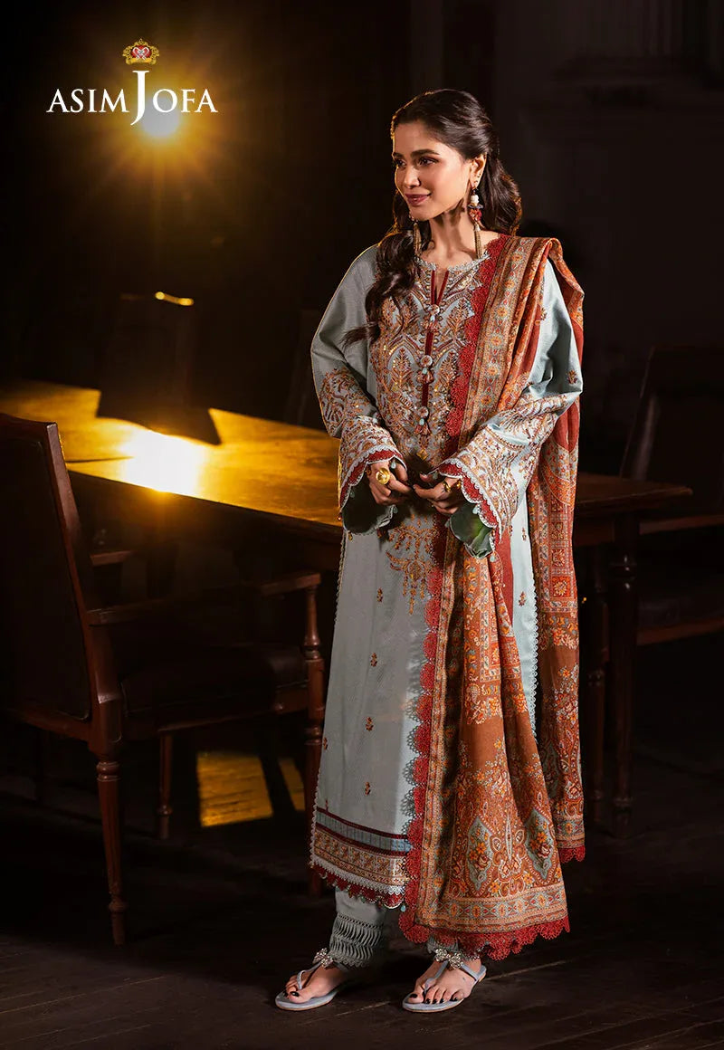 Asim Jofa | Prints Drop 2 | AJUBJ-11 - Aqsa Fabrics