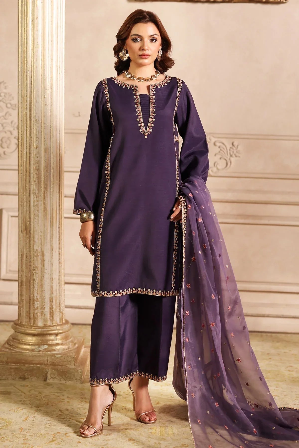 Charizma | Festive Pret | CMA-4-082 - Aqsa Fabrics