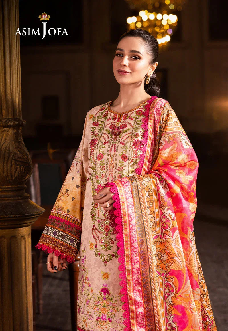 Asim Jofa | Prints Drop 2 | AJUBJ-02 - Aqsa Fabrics