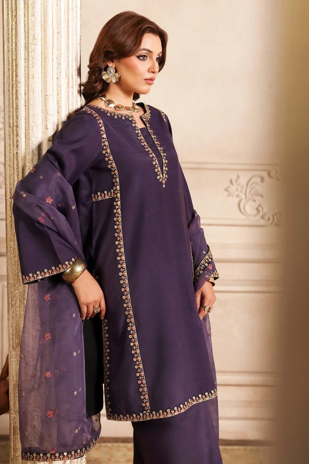 Charizma | Festive Pret | CMA-4-082 - Aqsa Fabrics